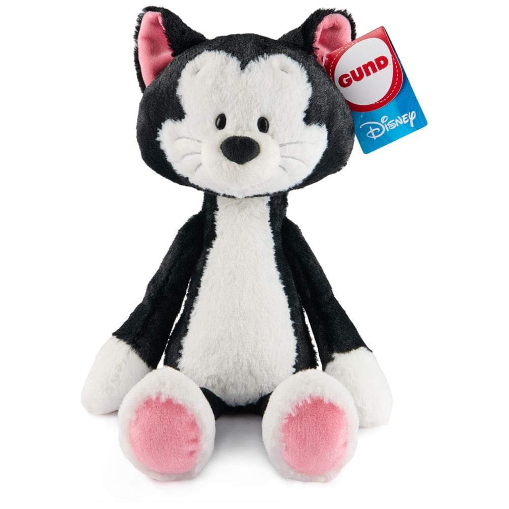 Brinquedo de pelúcia GUND Disney Figaro Palito Pinóquio 38 cm preto