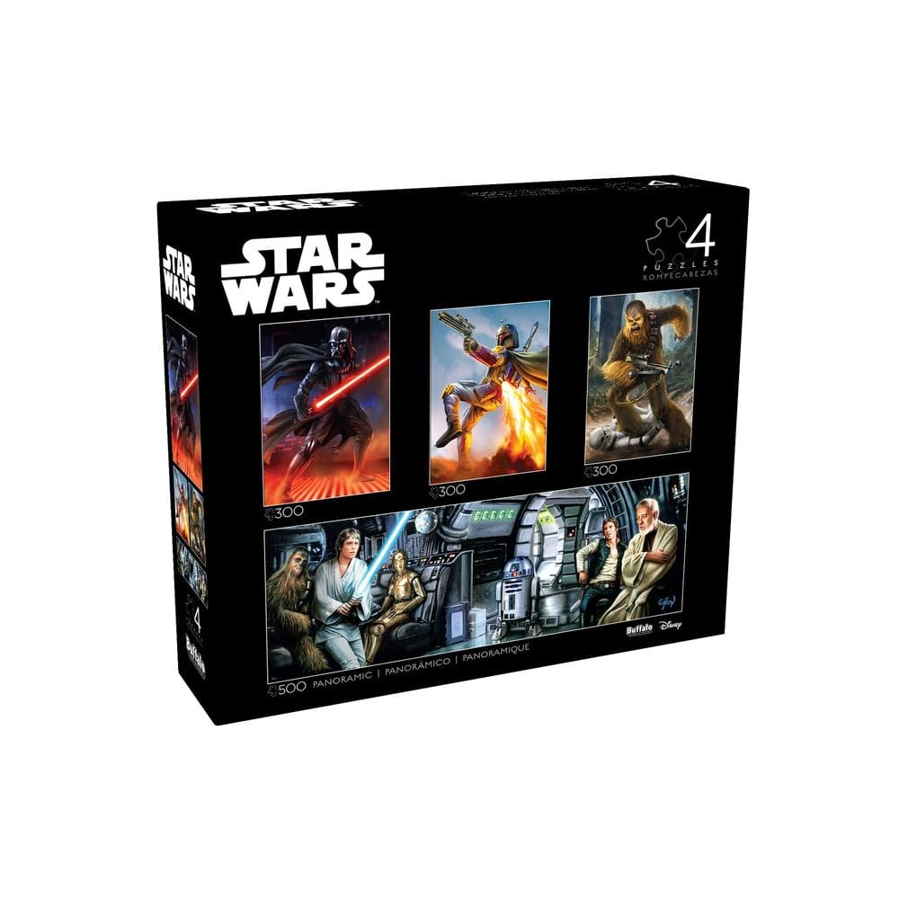Quebra-cabeça Buffalo Games, pacote múltiplo clássico de Star Wars #2