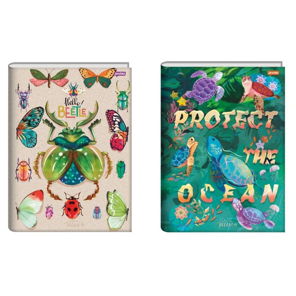 Caderno Broch. Univ. CP 80 Folhas – Dream Jandaia