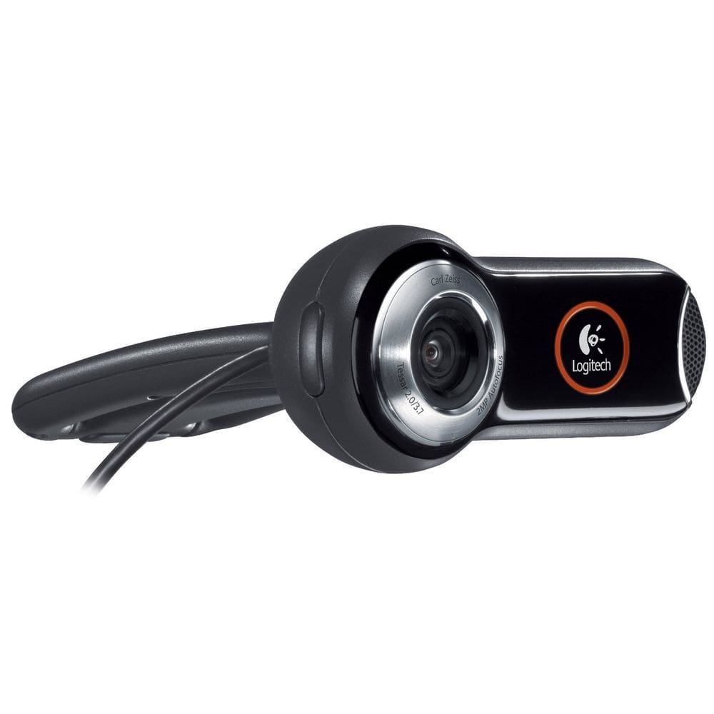 Webcam Logitech Pro 9000 PC Câmera de Internet 2.0MP Carl Zeiss
