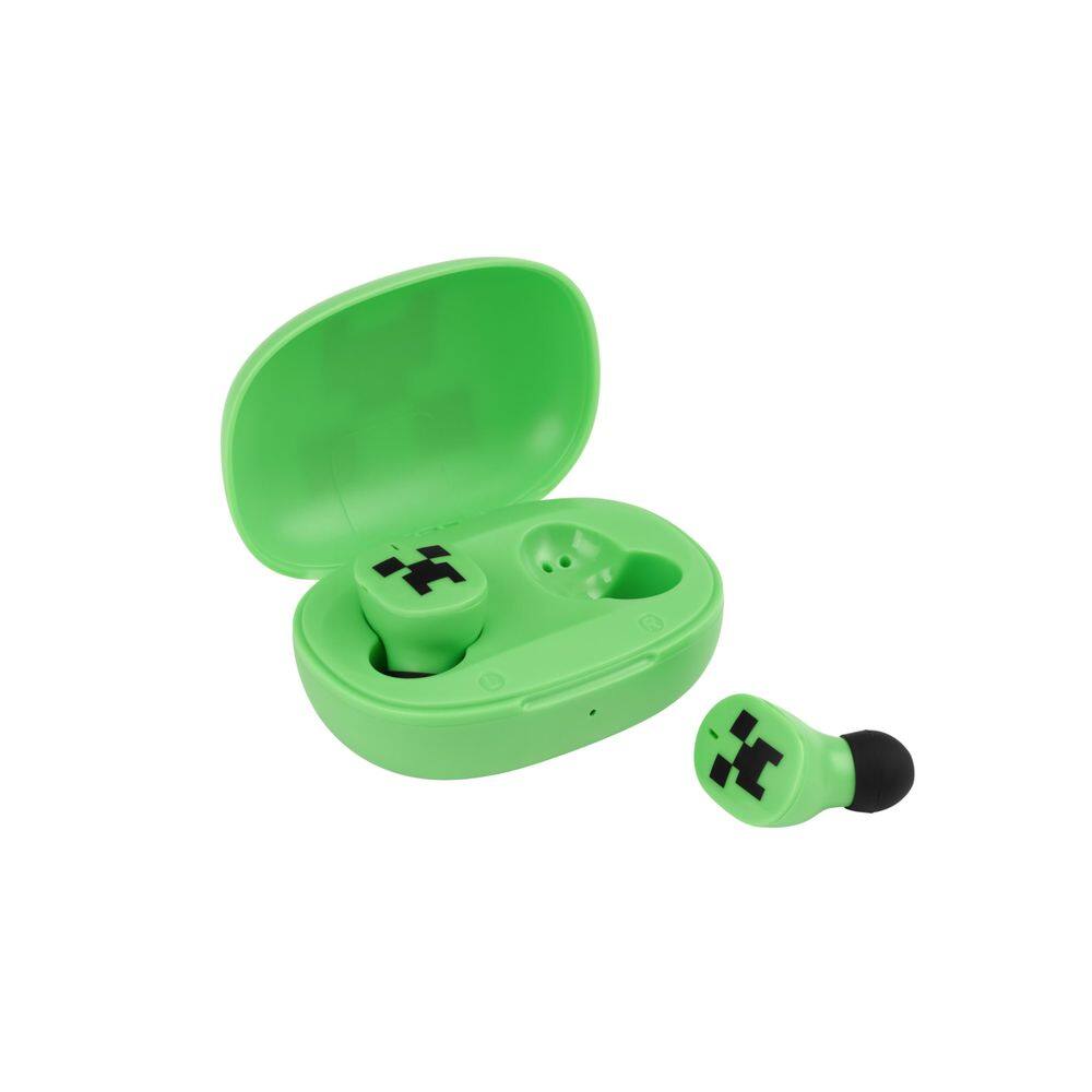 Fones de ouvido Bluetooth eKids Minecraft com microfone +22h de tempo de reprodução