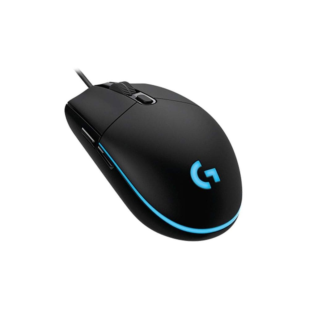 Mouse para jogos Logitech G203 Prodigy RGB com fio preto