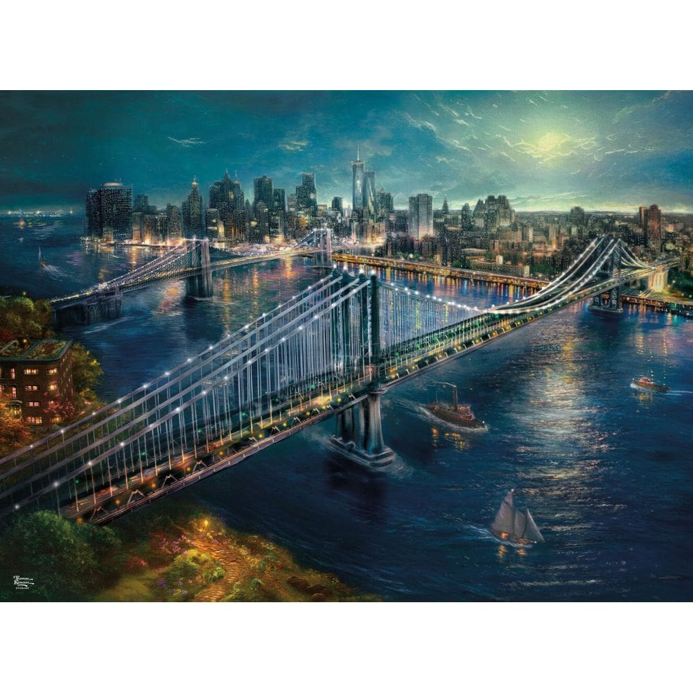 Quebra-cabeça Buffalo Games Silver Select Thomas Kinkade 1000 unidades