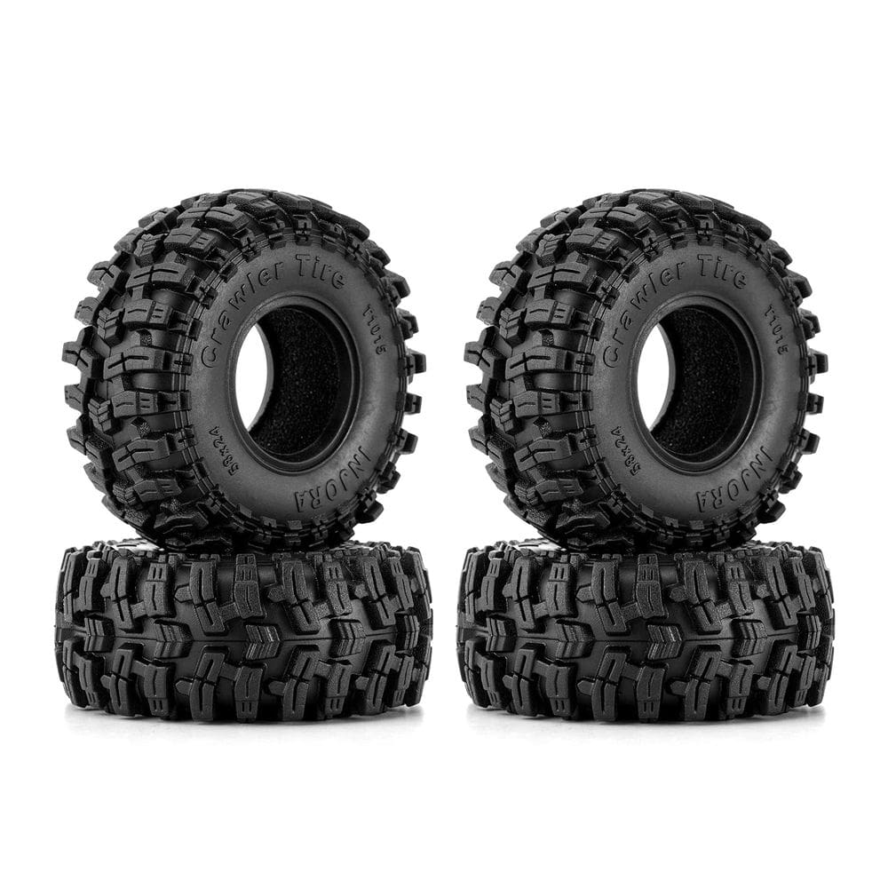 Pneus INJORA Swamp Stomper S5 58 mm x 24 mm para carro RC 1/24 1/18