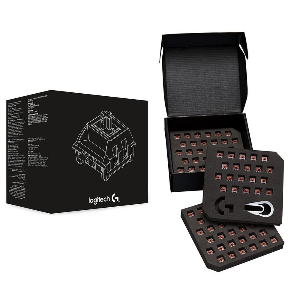 Kit mecânico de interruptores de teclado para jogos Logitech G Pro X
