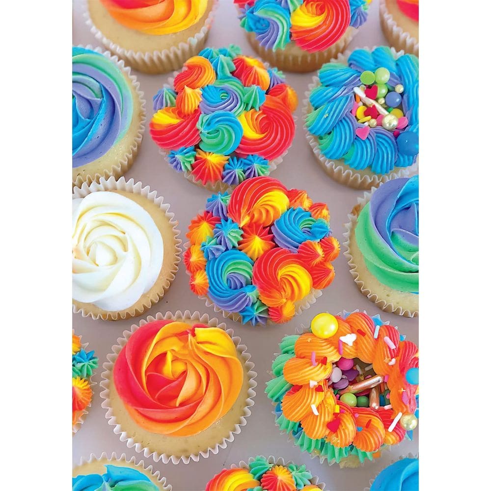 Quebra-cabeça Buffalo Games Erin Shelton Rainbow Cupcakes 300P