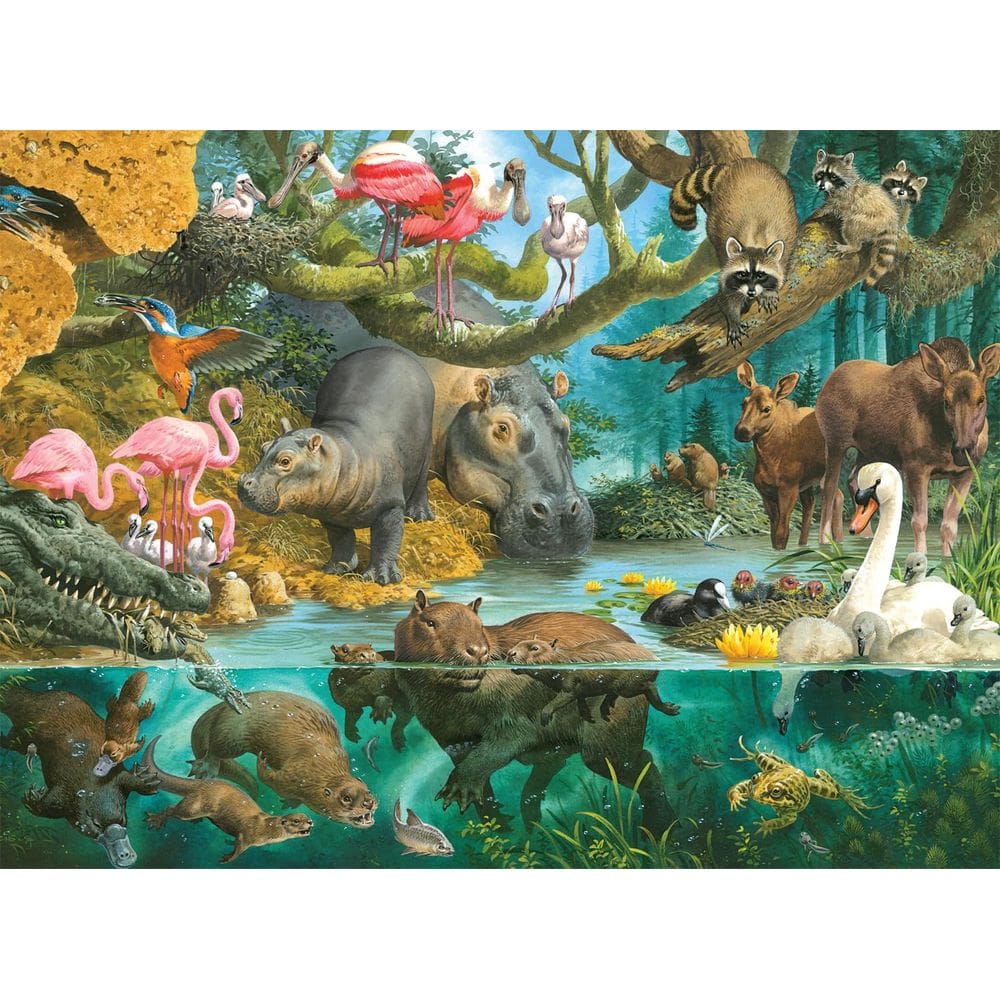 Quebra-cabeça Buffalo Games John Francis Waterside Nursery