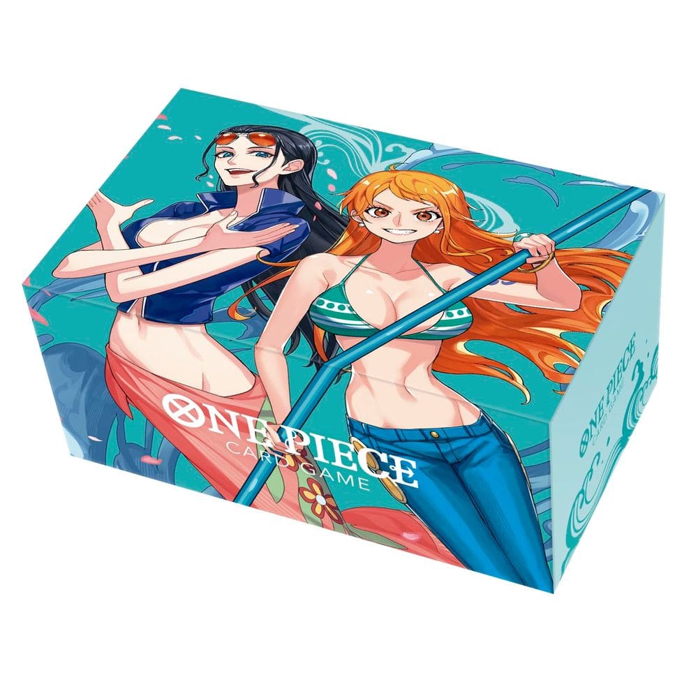 Estojo para jogos de cartas BANDAI NAMCO Entertainment One Piece Edição Limitada Nami & Nico Robin