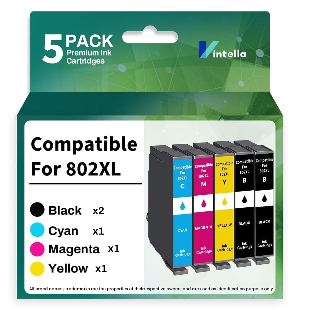 Cartuchos de tinta Vintella Remanufaturados Epson 802XL 802 T802XL T802
