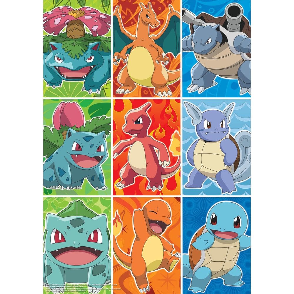 Quebra-cabeça Buffalo Games Pokémon First Partner Kanto 300pc