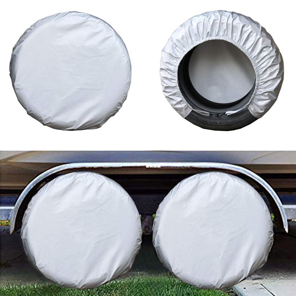 Conjunto de 4 capas de pneus Kayme para RV Travel Trailer Camper