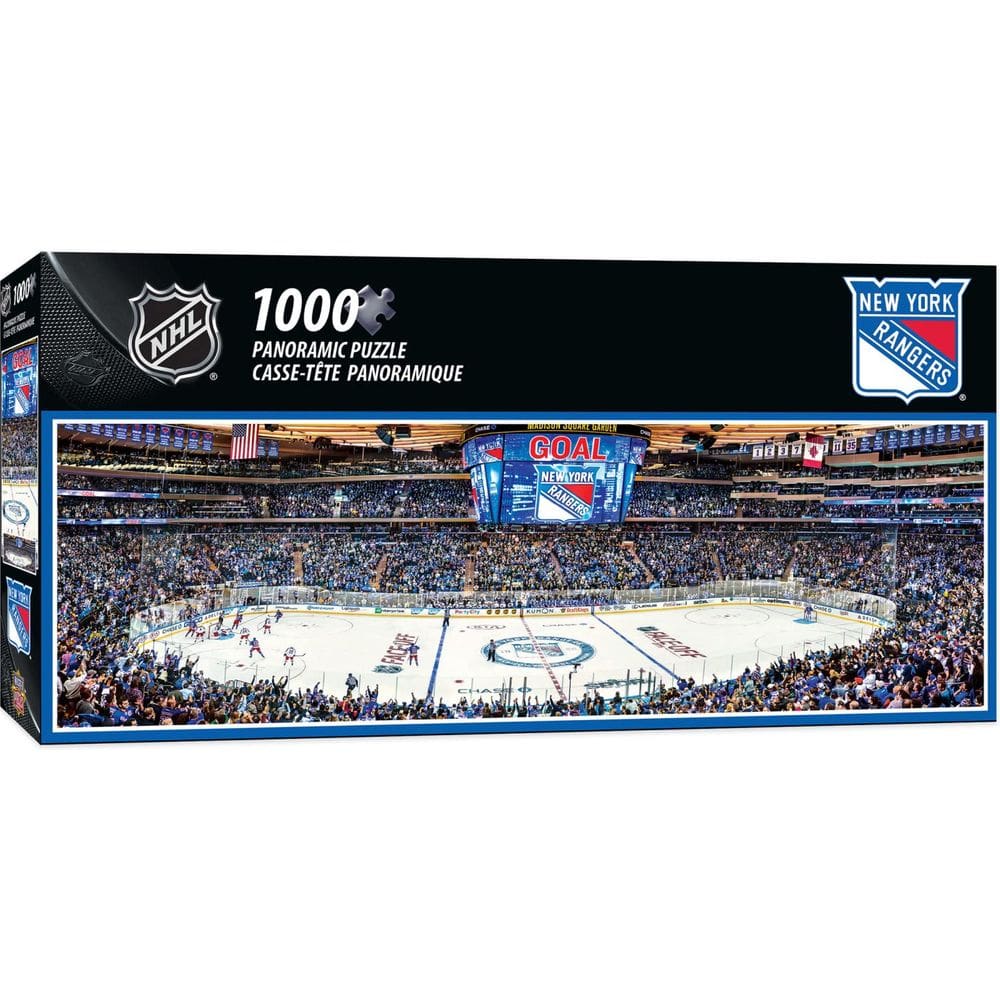 Masterpieces de quebra-cabeça NHL New York Rangers 1000 peças