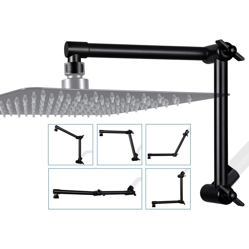 Braço de extensão de cabeça de chuveiro G-Promise Solid Brass 33cm