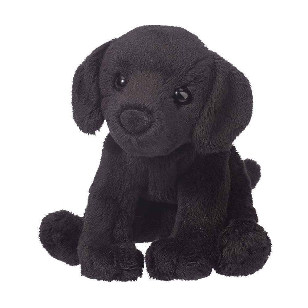 Bicho de pelúcia Douglas Lucy Black Lab Dog Plush 13cm