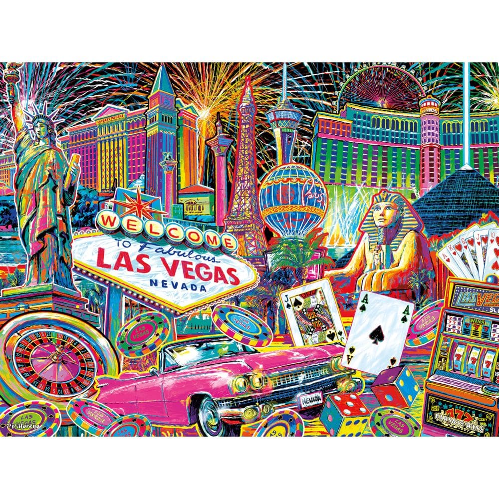 Quebra-cabeça Ceaco Las Vegas 300 peças