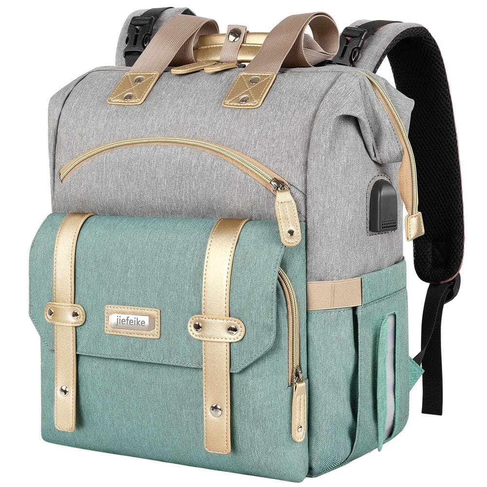 Mochila para fraldas Jiefeike Dad Mom Travel Baby resistente à água