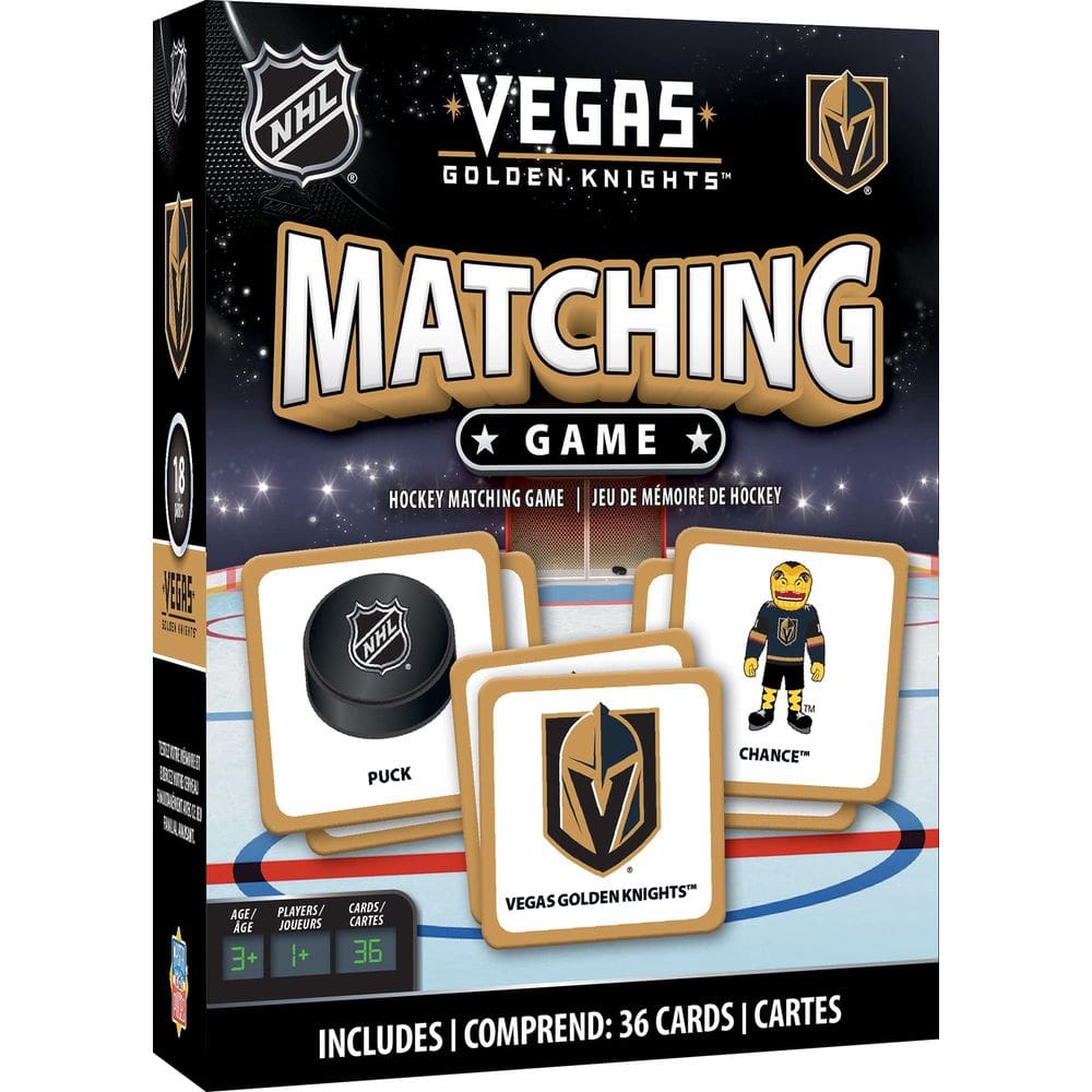 Jogo de combinação MasterPieces Sports Vegas Golden Knights NHL