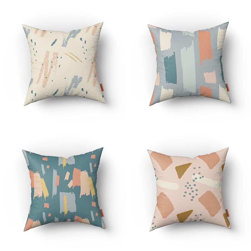Kit Almofadas Decorativas Estampadas 45 X 45 Cm