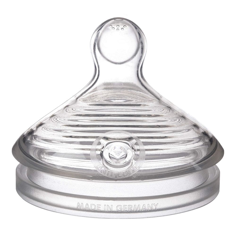 Pacote com 2 bicos de mamadeira NUK Simply Natural Medium Flow