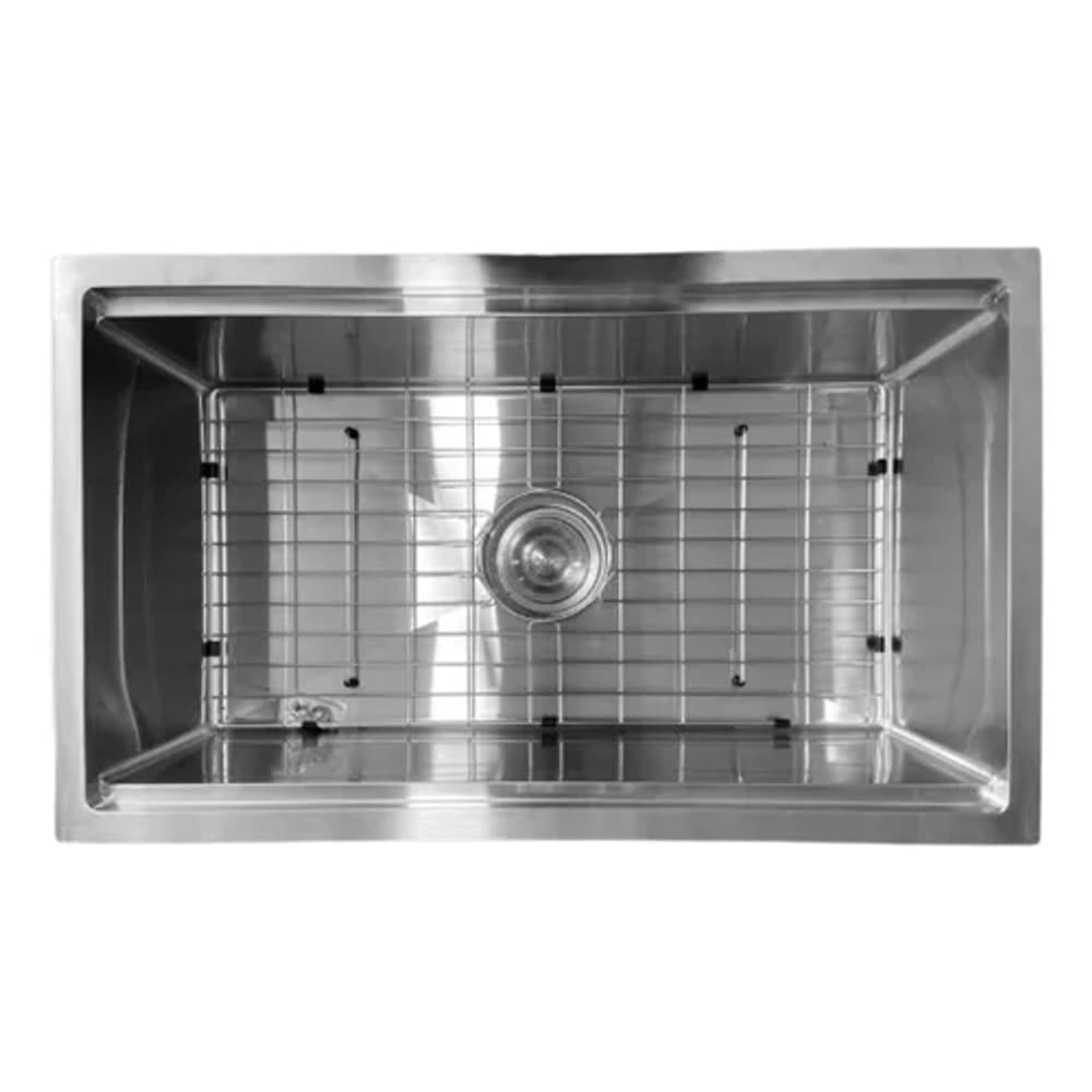 Cuba Inox Support Sobrepor Embutir 75x45 Grade Aramada