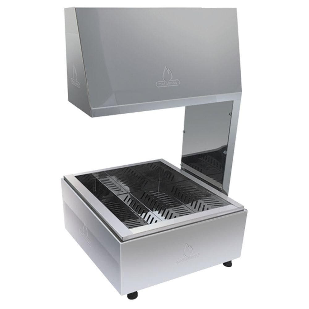Conservador De Frituras 1 Cuba CSLP Metalmaq Conservador 1 Lâmpada Inox 220V