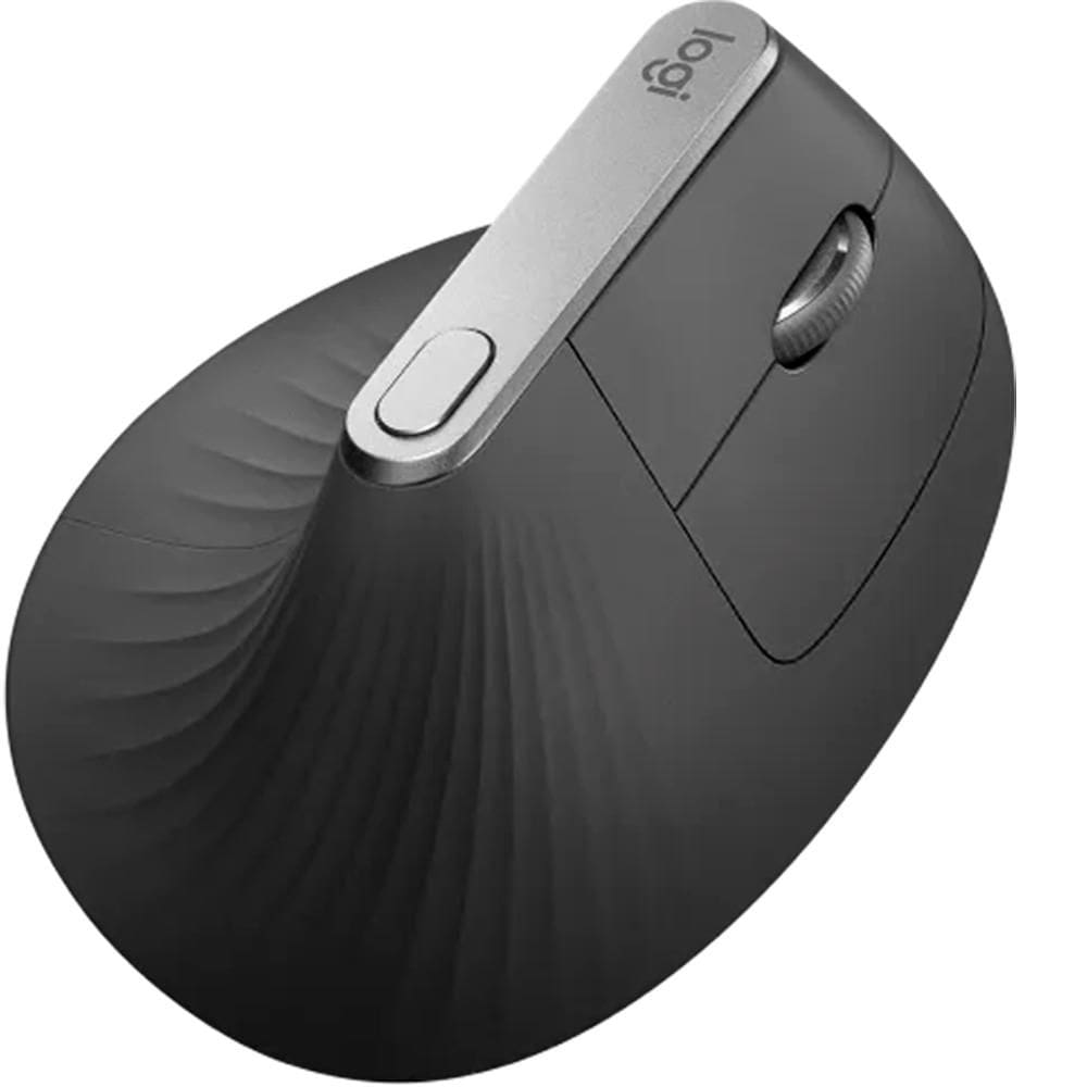 Mouse Sem Fio Logitech MX Vertical Bluetooth Grafite - 910-005449