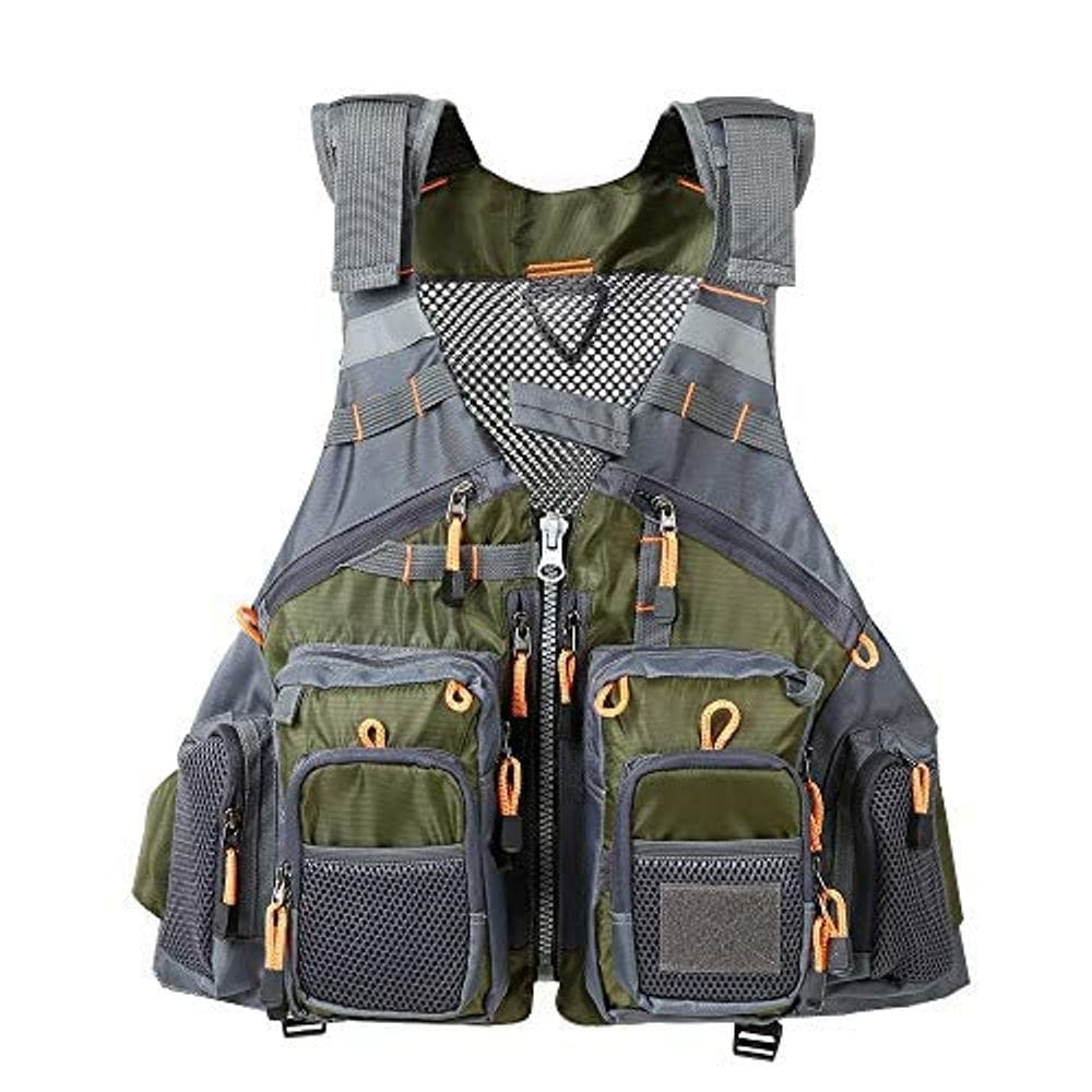 Colete de pesca JKSPORTS Fly Fishing Safety Life Jacket