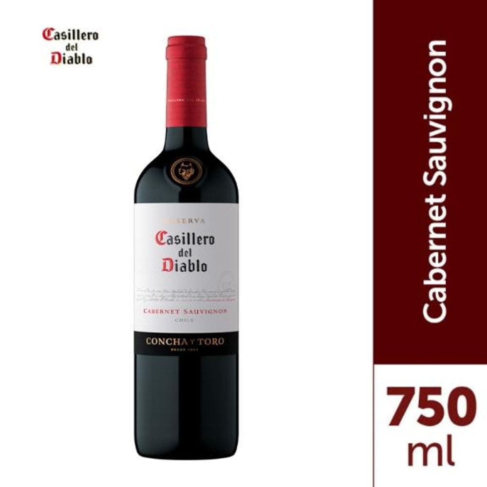 Vinho Chileno Casillero Del Diablo Cabernet Sauvignon-750ML