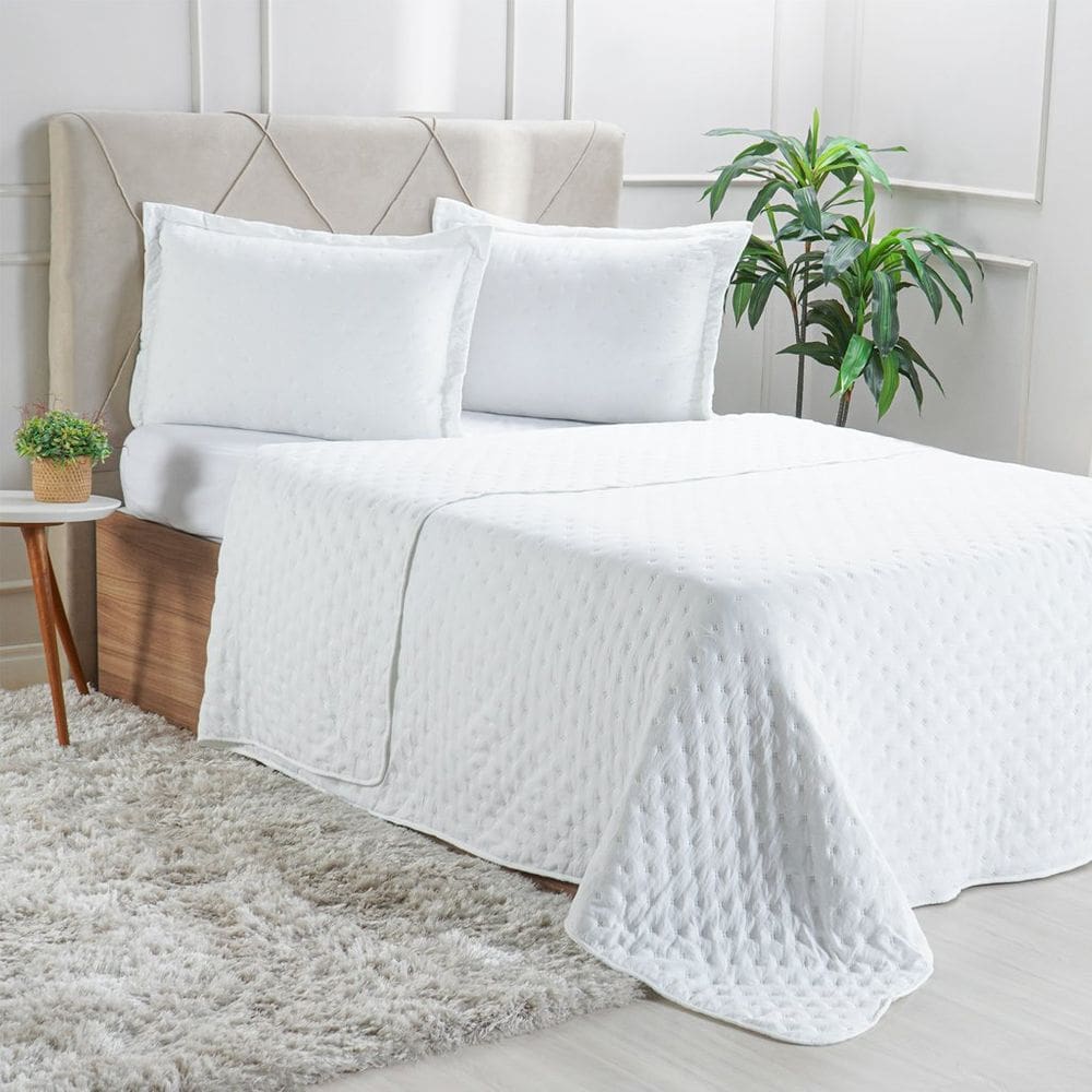 Kit Colcha Casal Miraggio New Soft 220x240cm
