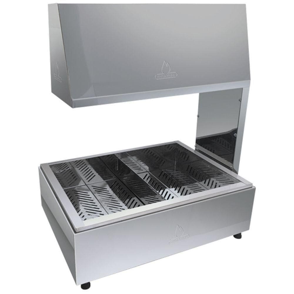 Conservador De Frituras 2 Cubas CSLP Metalmaq Conservador 2 Lâmpadas Inox 110V