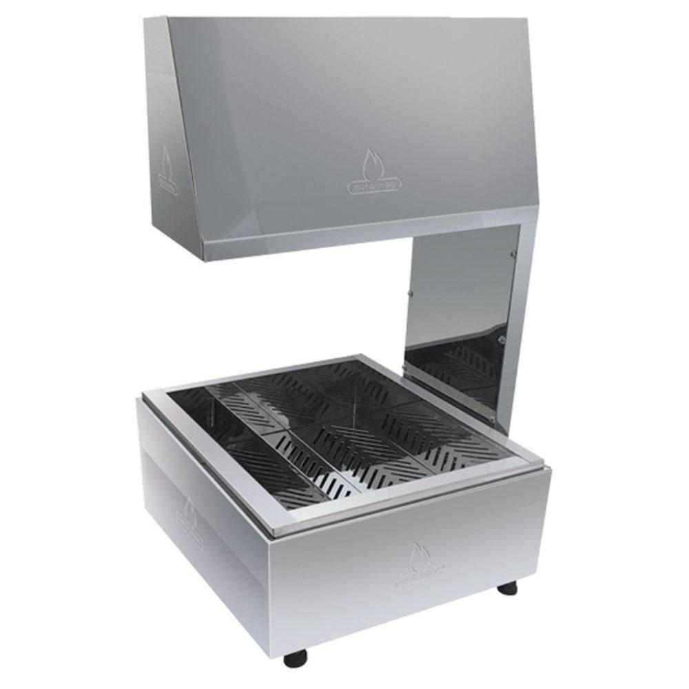 Conservador De Frituras 1 Cuba CSLP Metalmaq Conservador 1 Lâmpada Inox 110V