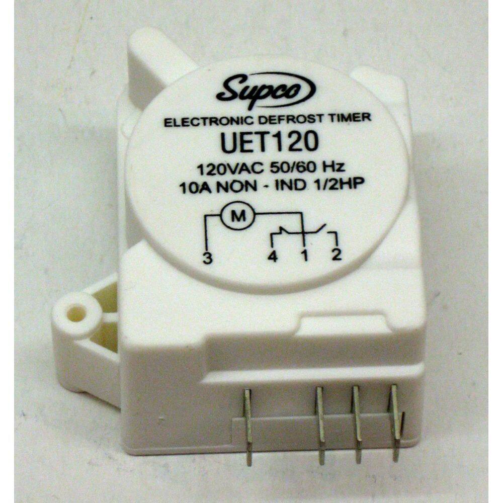 Controle do temporizador de descongelamento do refrigerador SUPCO UET120 120V