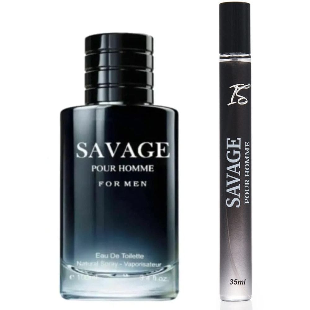 Perfume Inspire Scents IS Savage para homens 100mL + 35mL de colônia