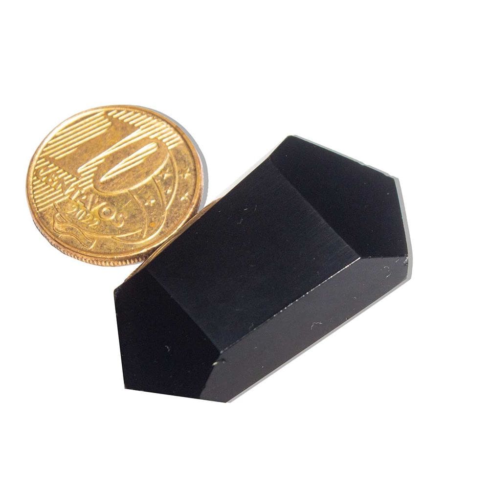 Biterminado Obsidiana Negra Pedra Natural 30 a 40mm Tipo B