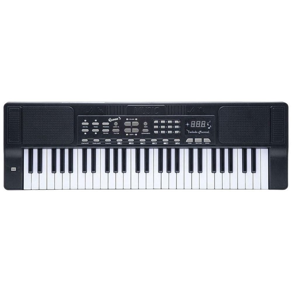 Teclado Musical Queen´S 54 Teclas Para Iniciantes