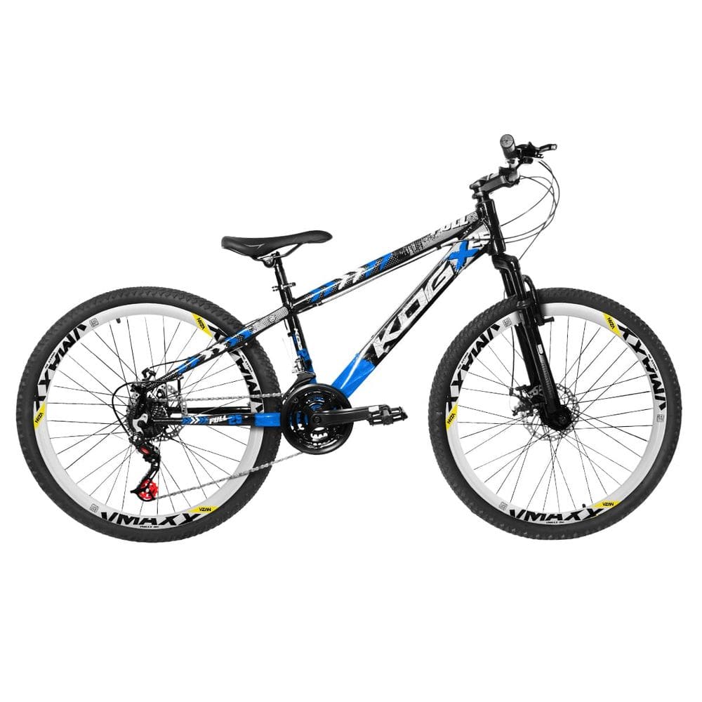 Bike KOG Freeride 21v Aro Vmaxx 26 Colorido F. Disco Tipo Viking X25