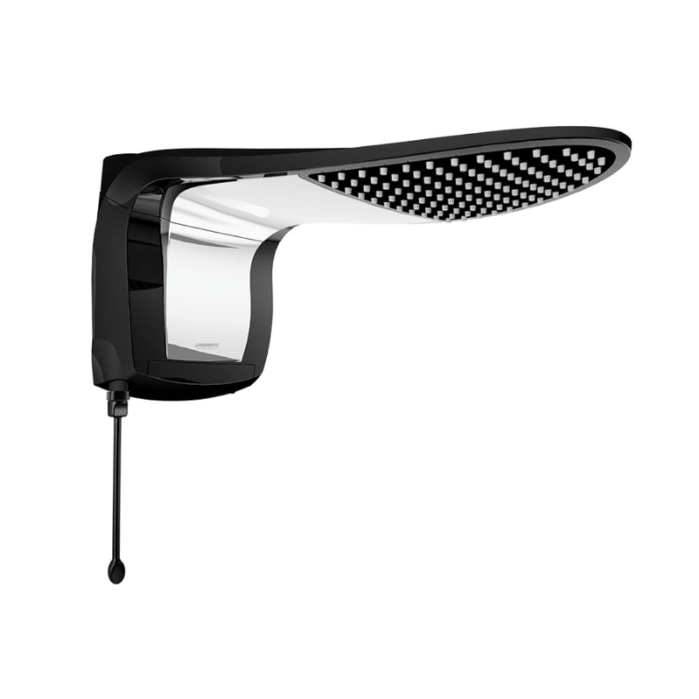 Chuveiro Acqua Wave Ultra 220V 7800W Preto Cromado Lorenzetti