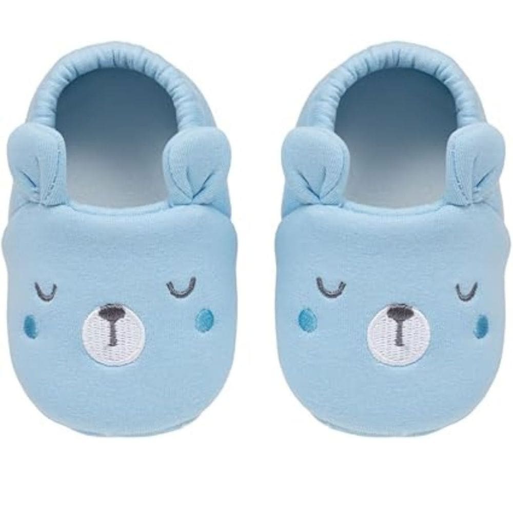 Pantufa para Bebês Antiderrapante Super Macia Tamanho 18/19 Buba