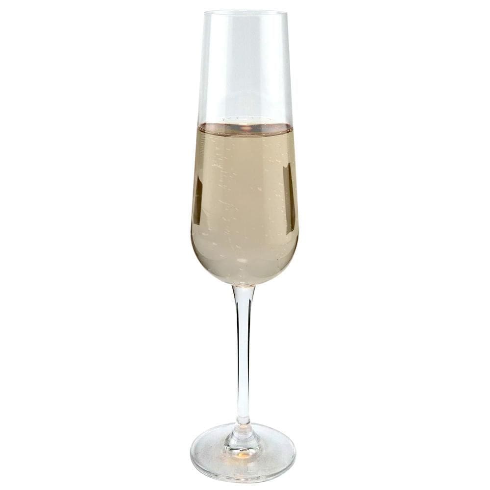 Conjunto de Taças Ardea para Champanhe em Cristal Ecológico 220ml com 06 Peças - Bohemia