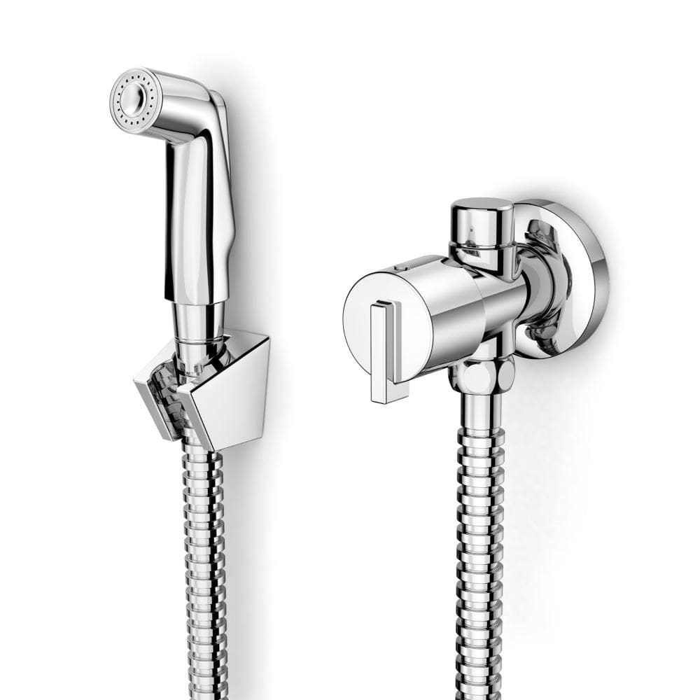 Ducha higienica com derivação singles one cromado Roca
