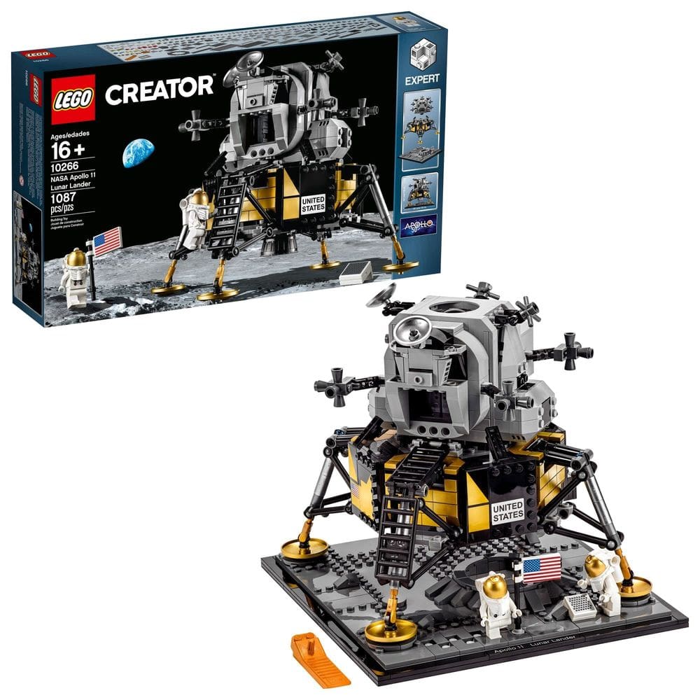 Conjunto de brinquedos de construção LEGO Creator Expert NASA Apollo 11 10266
