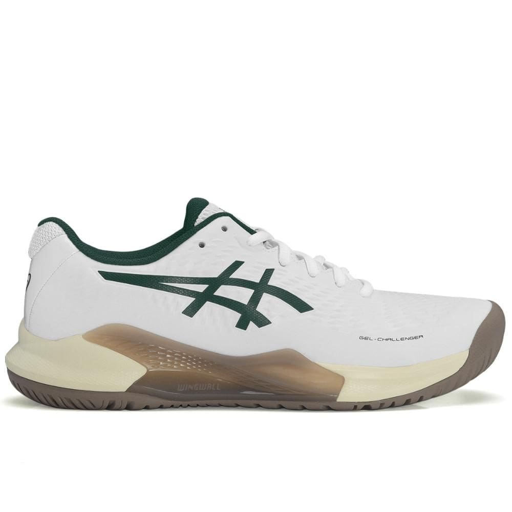 Tênis Asics Gel Challenger 14 - Quadra Rápida - Branco Verde e Bege