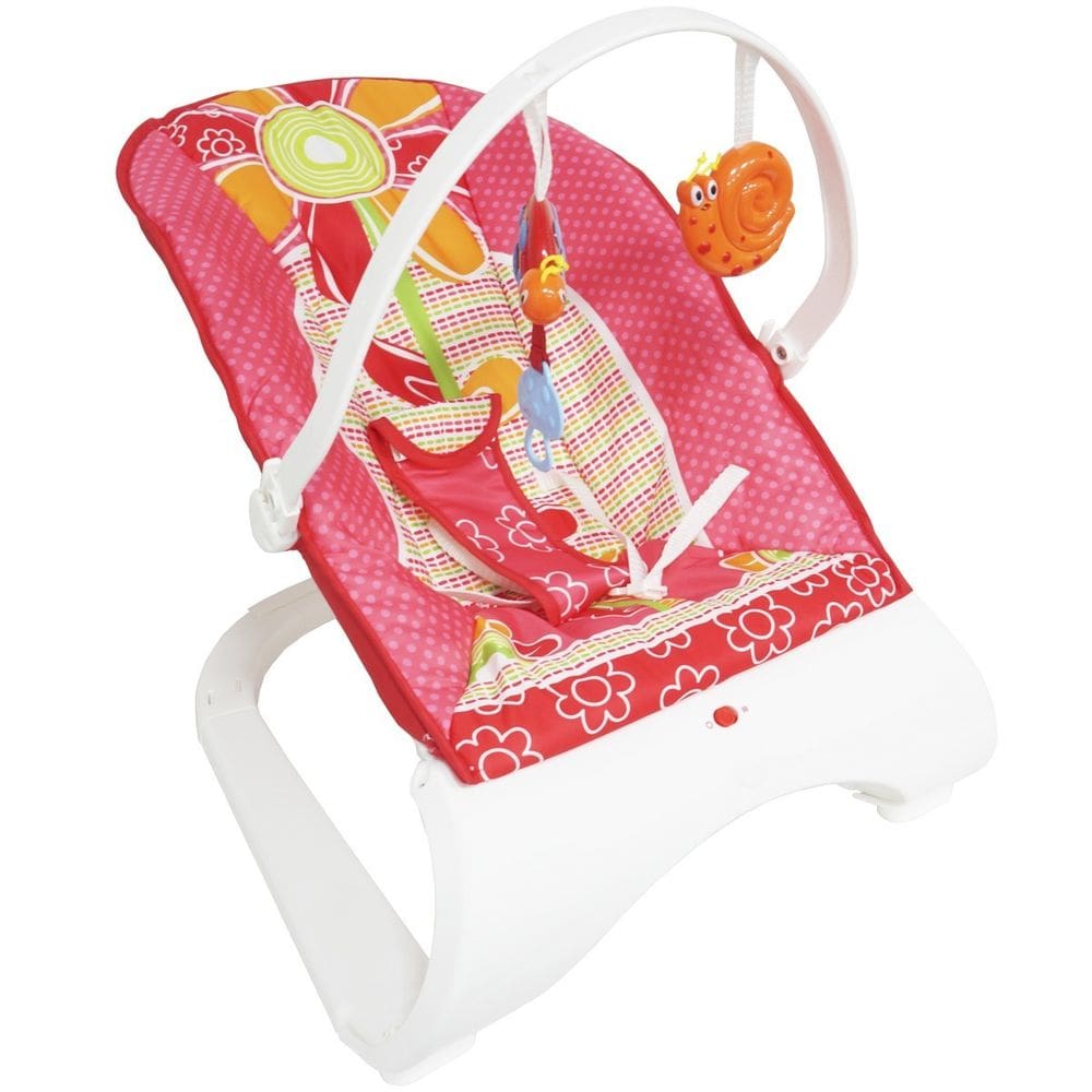 Cadeira Cadeirinha Bebê Descanso Vibratória Musical Brinquedos Menina Menino Importway BW-095