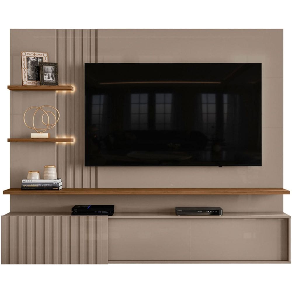 Painel Suspenso para Tv 65 Polegadas com 3 Portas Atenis