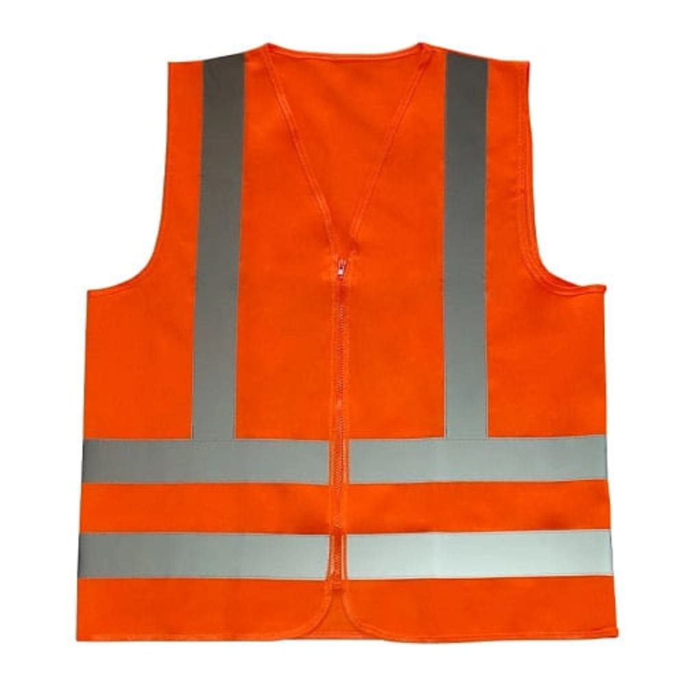 Colete Refletor Tipo Jaqueta Sem/Bolso G Laranja T-2 TP Volk