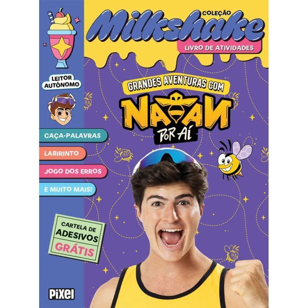 Grandes Aventuras Com Natan Por Aí Coleção Milkshake