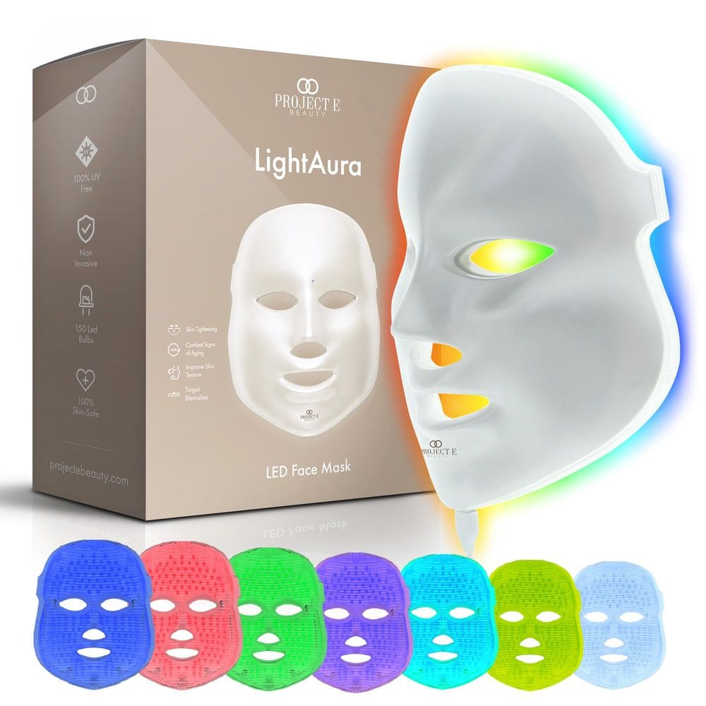 Máscara facial LED Project E Beauty Skin Rejuvenation Photon