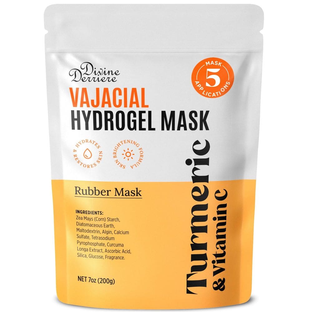 Máscara Vajacial de Hidrogel Divine Derriere com Cúrcuma e Vitamina C