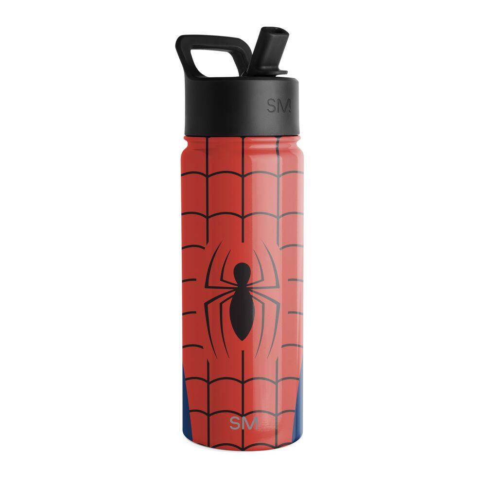 Garrafa de água Simple Modern Spiderman 500ml em aço inoxidável
