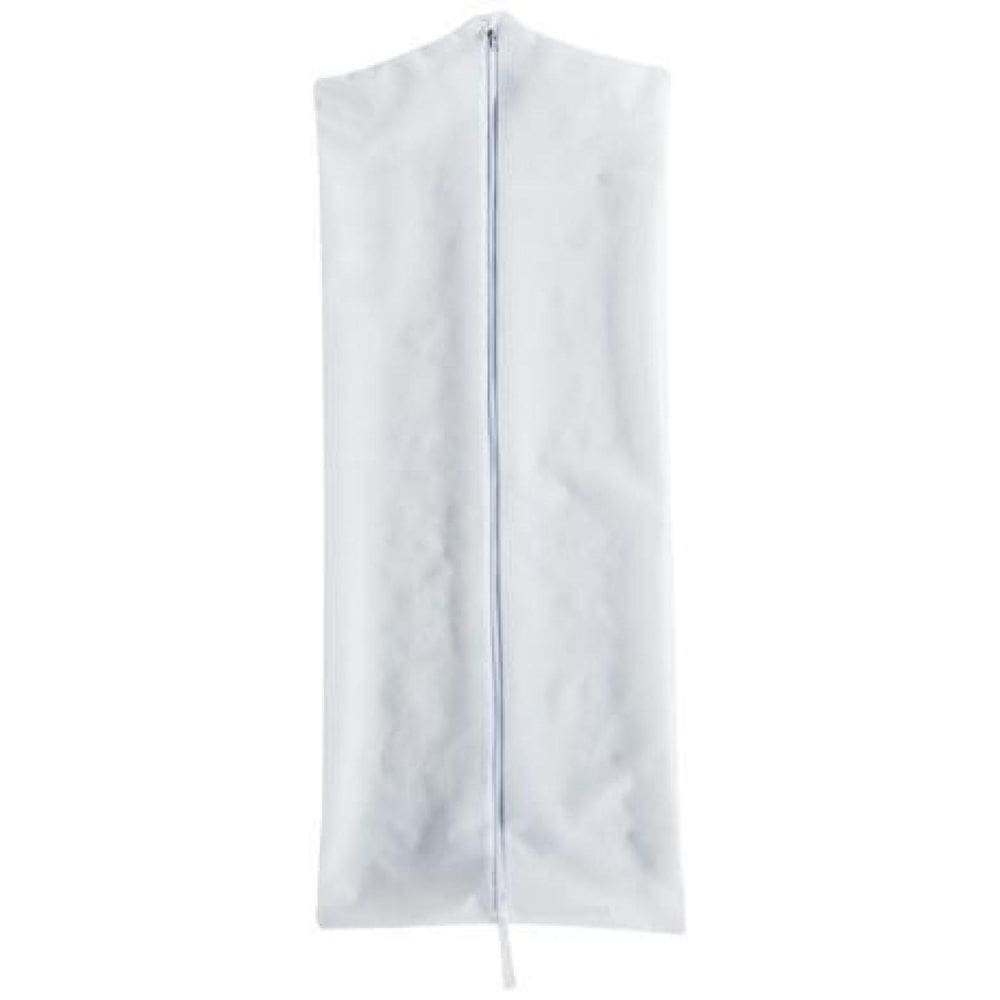 Capa Vestido Noiva TNT Branco - Zíper, Alça - 200cm x 70cm